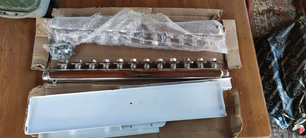 Коллектр для пола 12 контуров