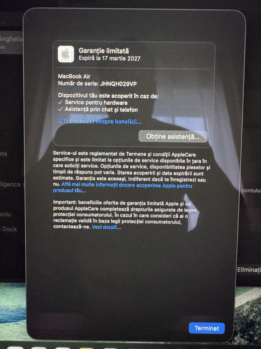 Macbook Air M2 SSD 256, 16 Gb Ram