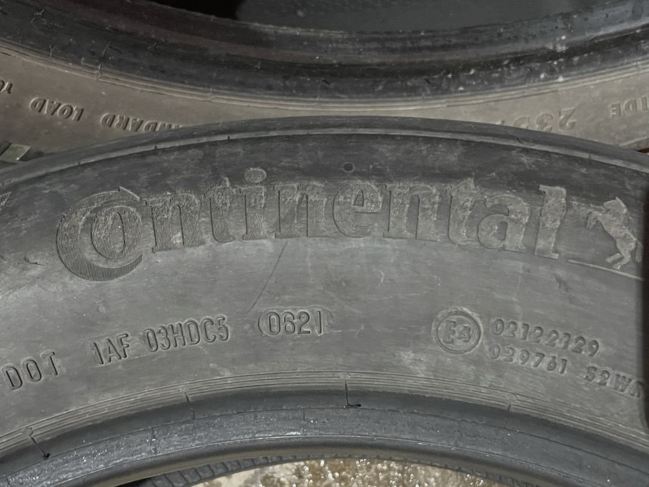 Шины Contenintal летние комплект
