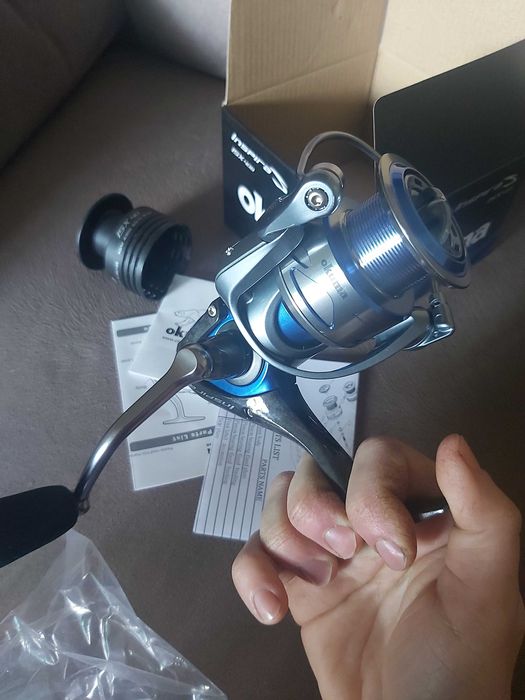 Риболовна макара Okuma Inspira S Blue 40 + воблери