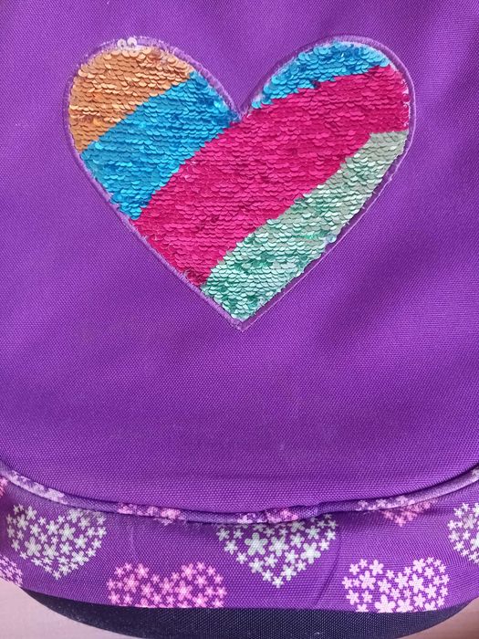 Ученическа раница за момиче, Explore - Сърце