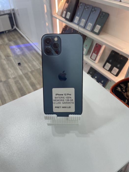 MAGAZIN: iPhone 12 Pro, 128GB, 100%, GARANTIE