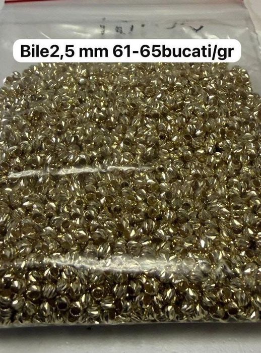 Vand bilute aur alb si roz de14k hexagoane tuburi