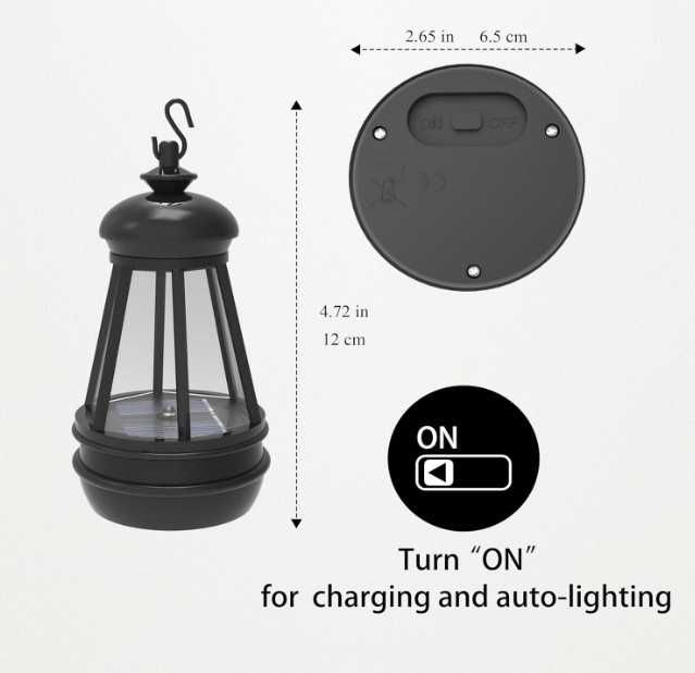 Декоративна статуя Слон със соларно фенерче, градинска фигурка