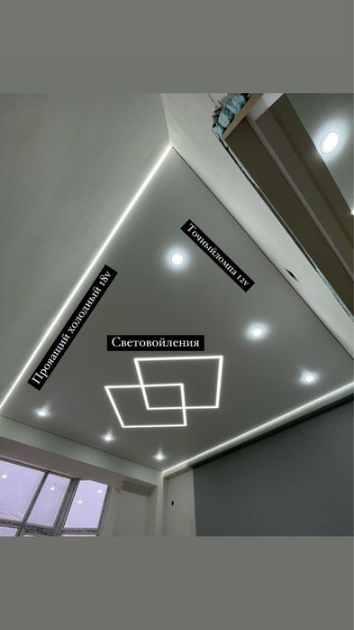 Натяжные Потолки 1200кв.м