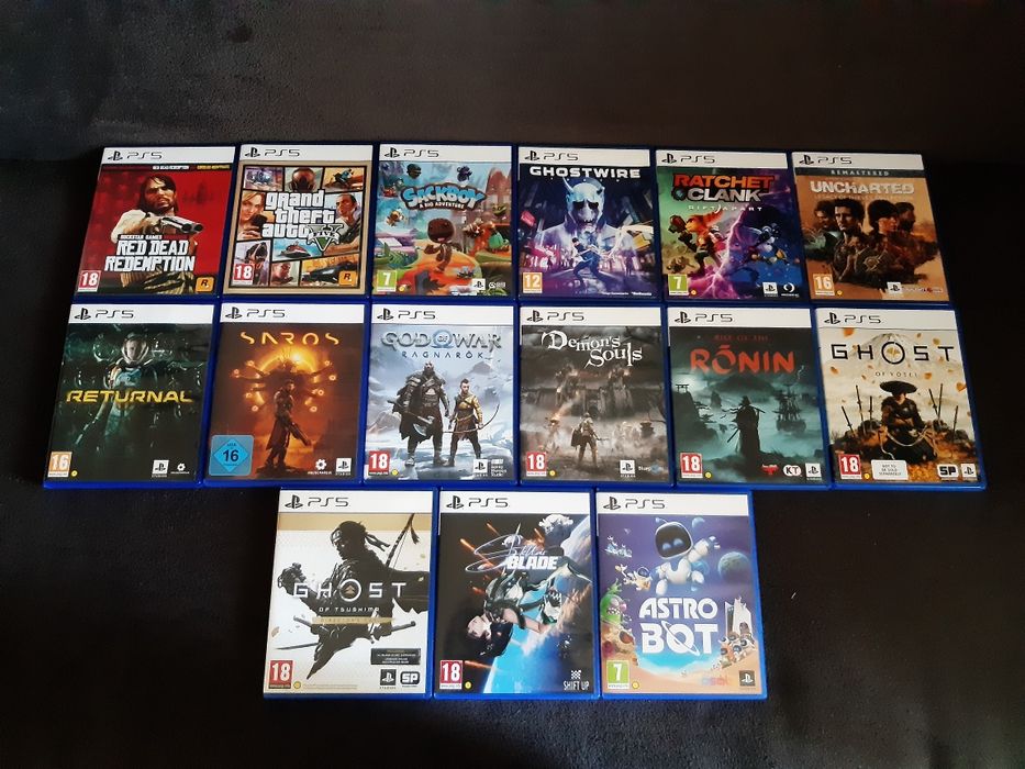 Colectie jocuri PlayStation PS4 PS5