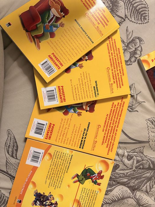 colectie carti geronimo stilton