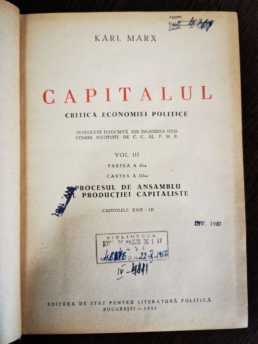 K. Marx  Capitanul