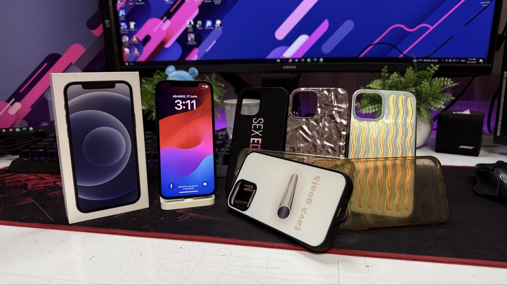 iPhone 12 | 64gb | 5G | 6 huse | Cutie