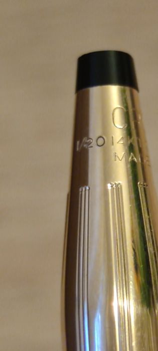 Set Lux Cross Classic Century - Aur 14K Gold Filled - Made in USA