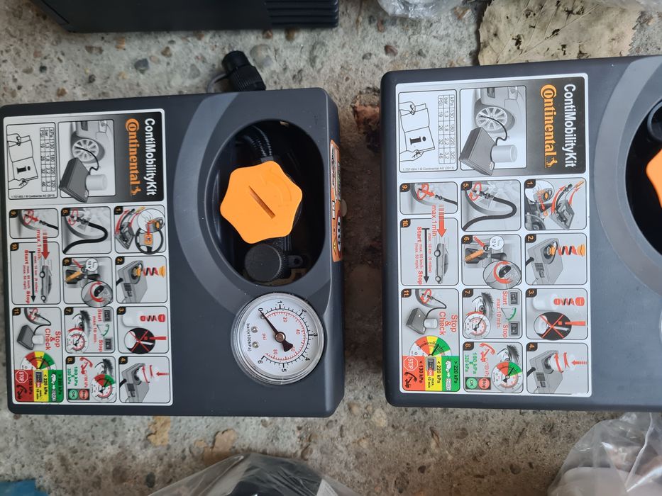 Оригинални НОВИ помпи компресори за гуми с пяна на различни марки