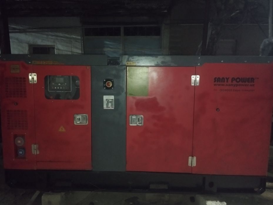 Генератор SANY POWER 132kvt без шумный