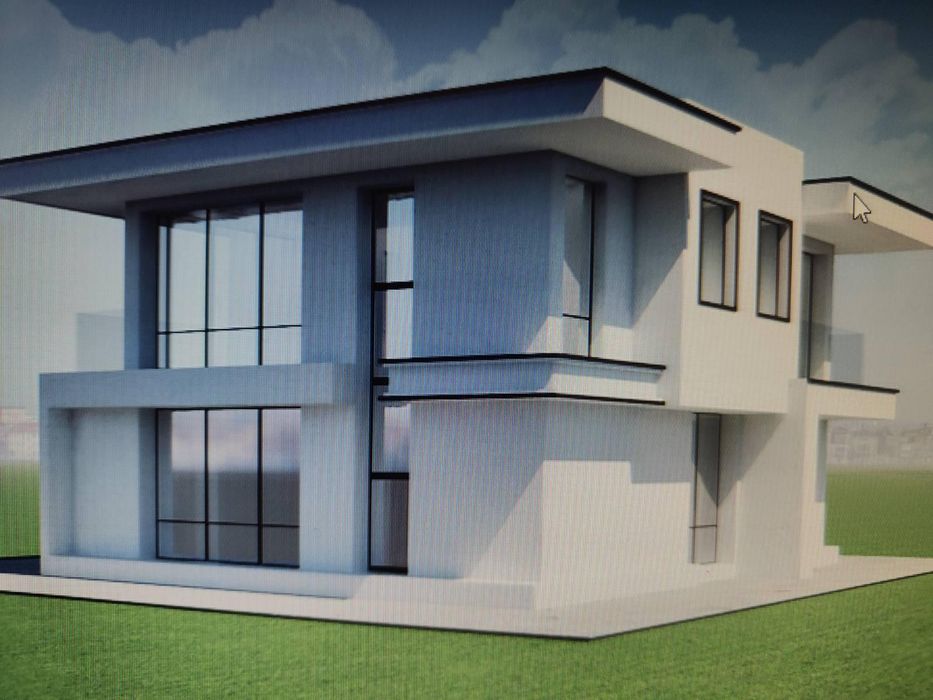 Парцел (УПИ) с проект за Две Къщи с двор