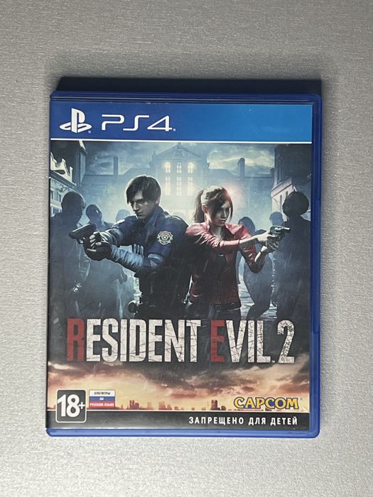 Resident Evil 2 Резидент эвил 2 диск пс4 пс5