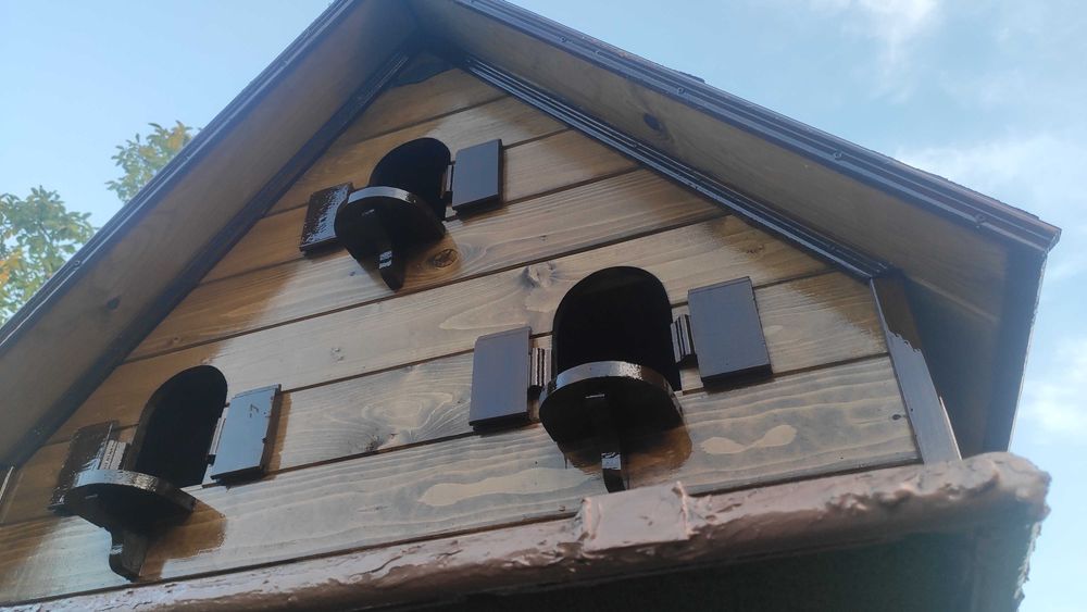 Къща за гълъби, птици