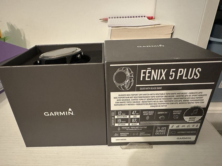 Ceas Garmic Fenix 5 plus 47 mm