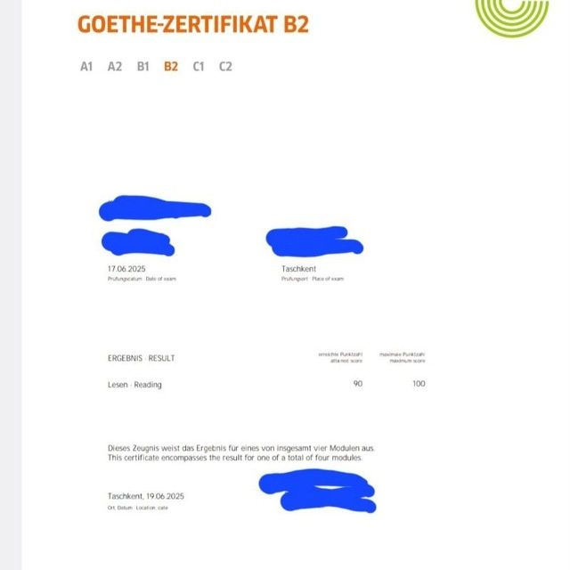 Nemis tili, немецкий, Geothe