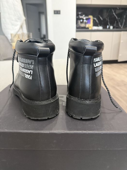Karl lagegerfeld кожени боти