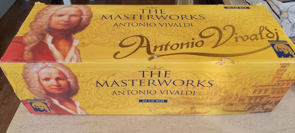 Cd audio cu muzica clasica Antonio Vivaldi