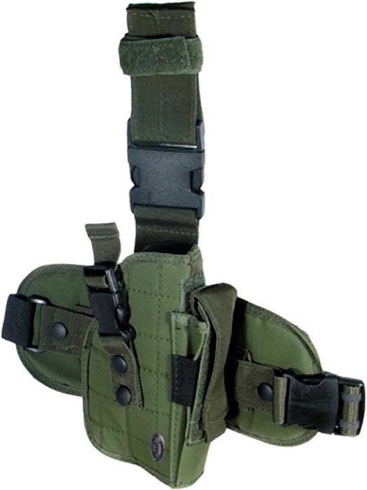 Тактически Кобур за бедро Leapers Utg Special Ops Tactical Черен и Зелен !