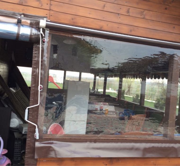 Folie terasa,folie pvc cristal,inchidere terasa