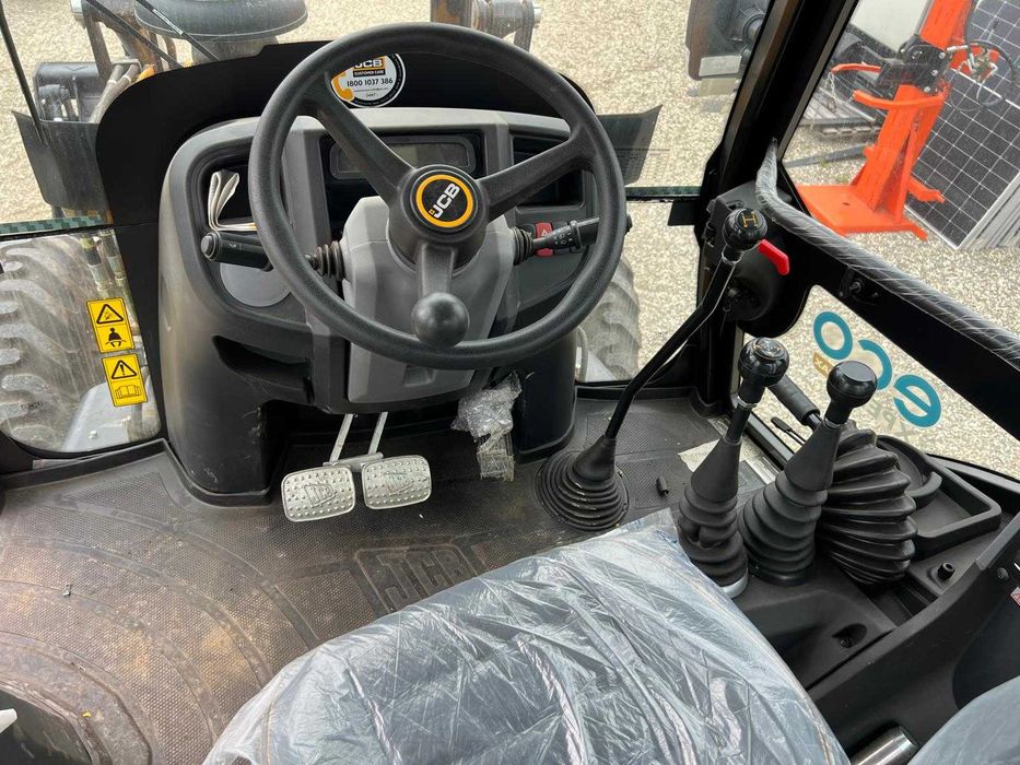 Buldoexcavator JCB 3DX – 7,5 T , 75 Hp  – Nou + Video