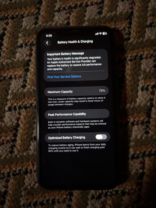 IPhone 11 128gb 73% акб