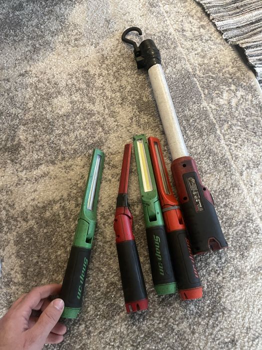 Snap on torch, lampa lanterna 5 bucati