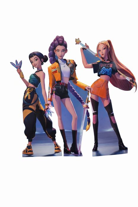 Декор за рожден ден K Pop Demon Hunters