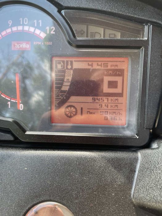 Километраж от Aprilia Sr 50 Factory