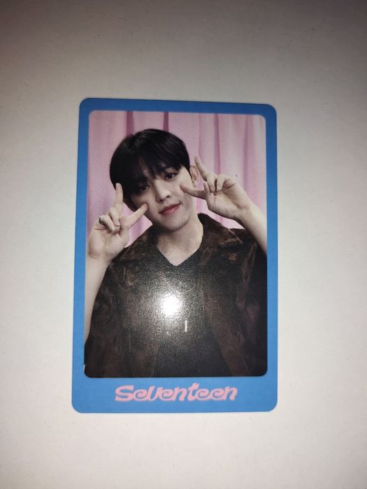 seventeen dicon kpop card