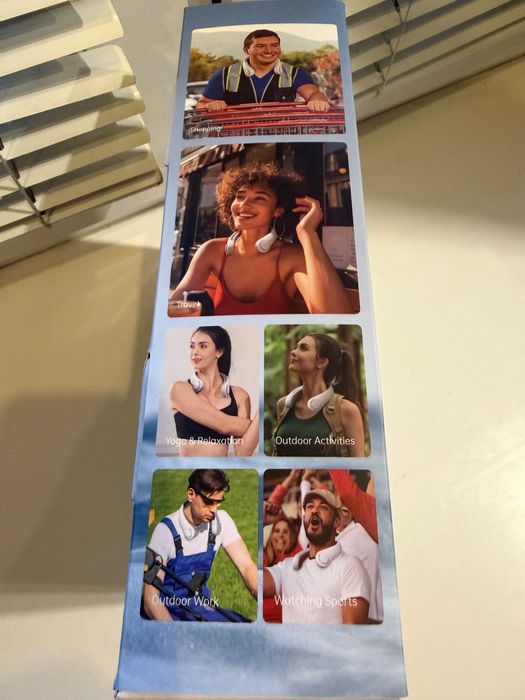 Продается Вентилятор для обдува шеи, лица и головы новый из США