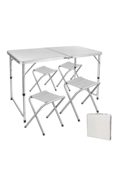 Стол походқа, пикникке 4 орындықпен