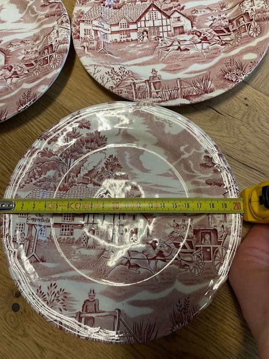 Farfurii portelan English style