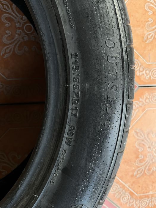 Б/У Шины для авто -  215/55ZR17    98W