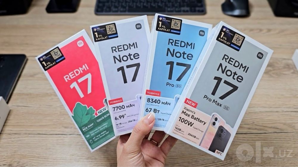 Новый Xiaomi Redmi Note 17 Pro 5G New 2026 • Телефон •