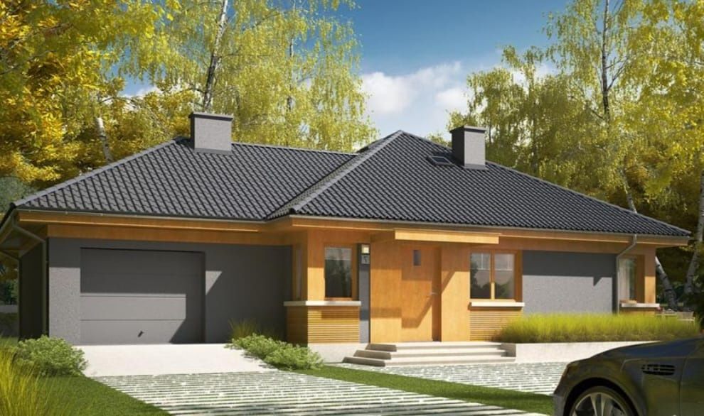 vand case pe structura metalica