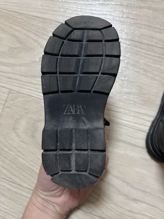 Ботинки кожа zara, размер 23, в отличном состоянии