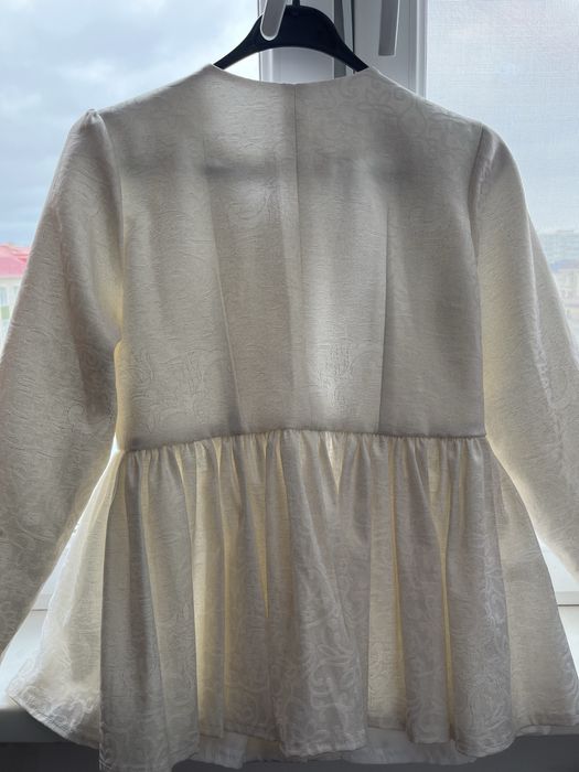 Белый пиджак размер 44-46