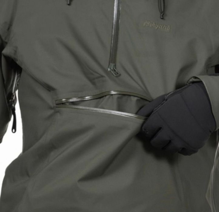 Bergans of Norway hybrid anorak,Gobi cashmere,