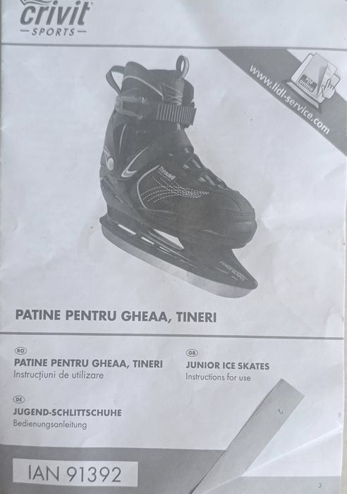 patine pentru gheață