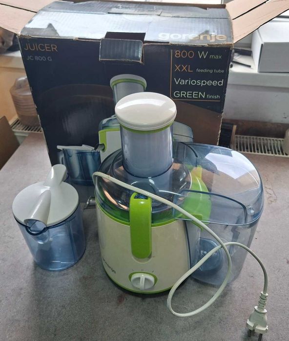 Storcator fructe si legume Gorenje JC800G Variospeed Green