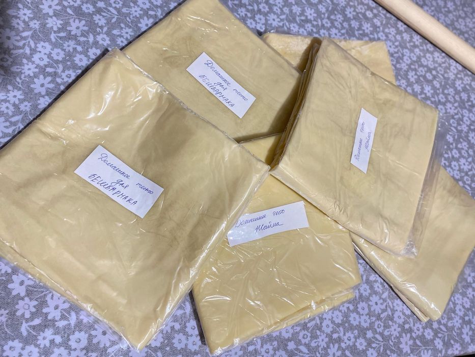 Домашнее тесто / полуфабрикаты