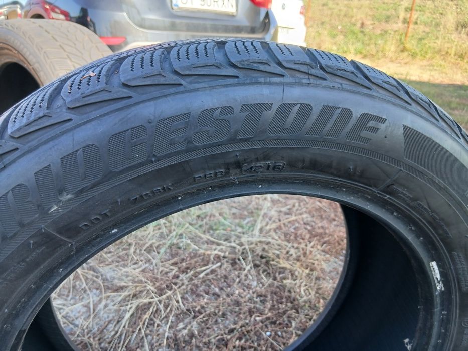 Vand 2 cauciucuri Bridgestone 205/55/16 M+S