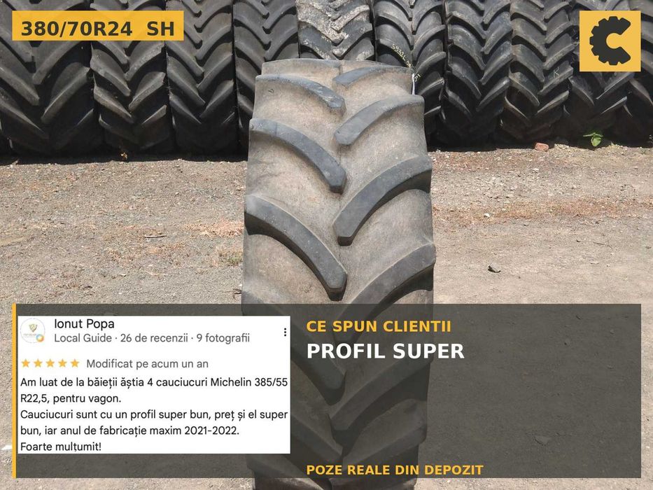 Cauciucuri 380/70R24 Goodyear Anvelope Tractor SH GARANTIE Factura
