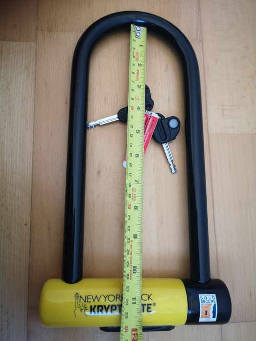 Lacat Antifurt bicicleta Kryptonite New York Lock securitate 10/10 mtb