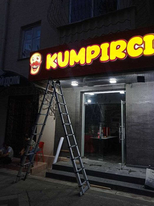 Услуги наружной рекламы Tashqi reklama xizmatlari