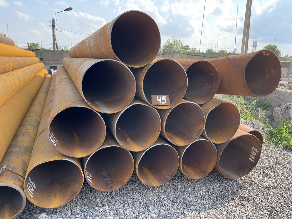 Темир труба Д-377х6-7-8-10мм со склада с доставкой