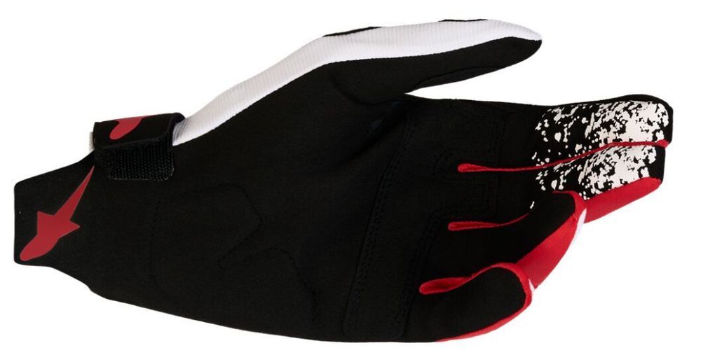 Manusi Cross Alpinestars Techstar negru/alb/rosu