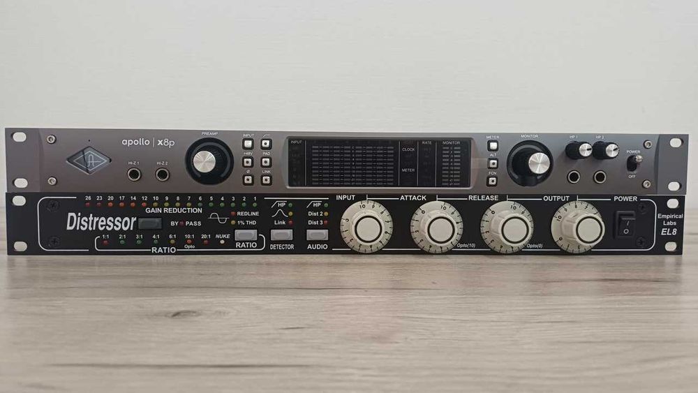 UA APOLLO X8P HERITAGE EDITION + Empirical Labs EL8 Distresso